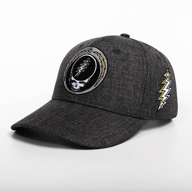 Custom Linen 6 Panel Embroidery Logo Curved Brim Sports Hat Baseball Cap