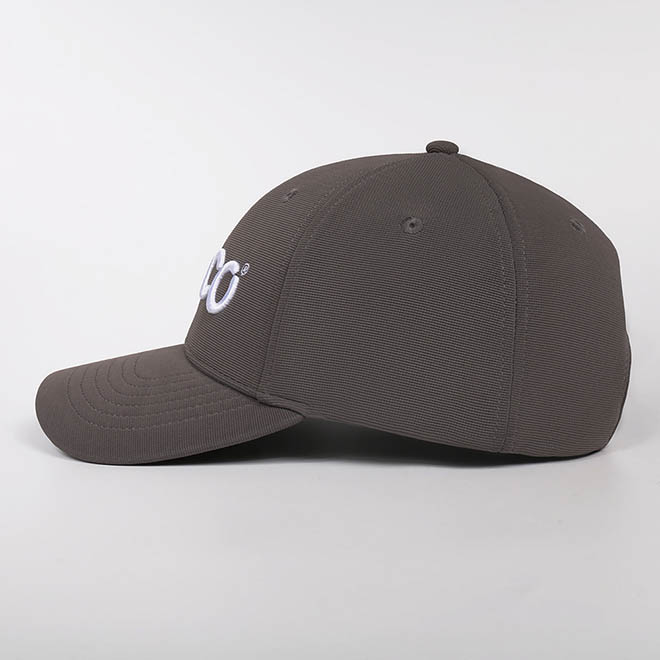 Custom 6 Panel Polyester Curved Brim 3D Embroidery Logo Baseball Cap