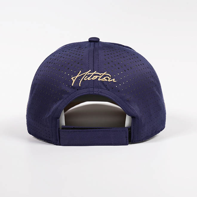 Custom 5 Panel Polyester Laser Cut Hole 3D Embroidery Logo Baseball Cap