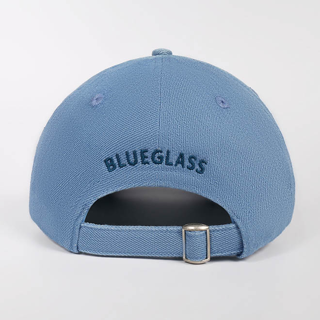 Custom 6 Panel Denim Embroidery Logo Curved Brim Women Baseball Cap