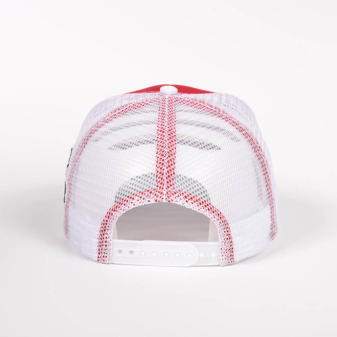 Custom 7 Panel Cotton 3D Embroidery Logo Under Brim Mesh Cap Trucker Hat