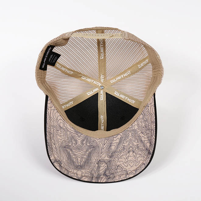 Custom 6 Panel 3D Embroidery Logo 112 Style Cotton Printed Underbrim Mesh Cap Trucker Hat