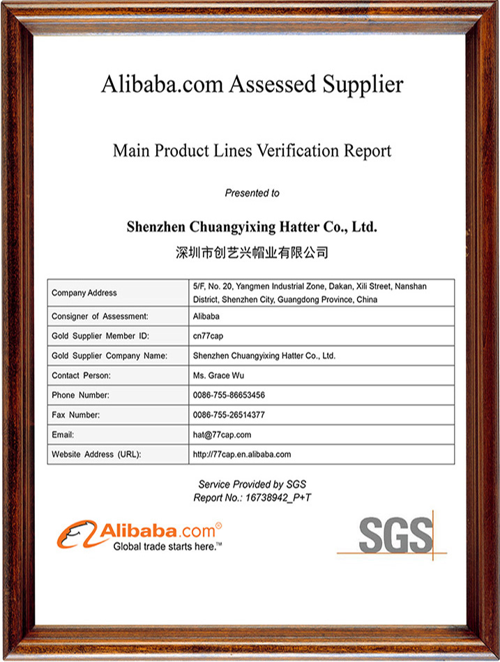 Alibaba Qualification Certification Certificate at Home and Abroad 1