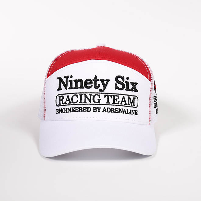 Custom 7 Panel Cotton 3D Embroidery Logo Under Brim Mesh Cap Trucker Hat