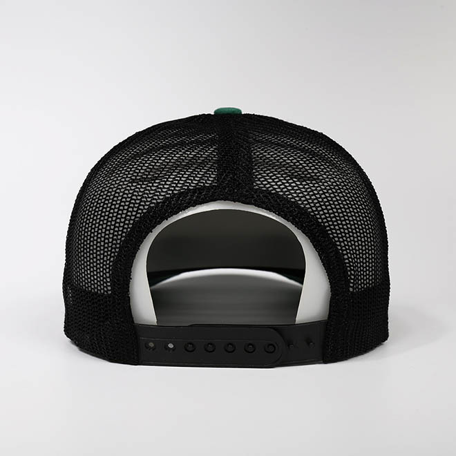 Custom 5 Panel Suede TPU Patch Logo Wide Brim Men Women Mesh Cap Trucker Hat